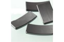 China Customized Permanent DC Motor Magnet Sheet Segment Black supplier