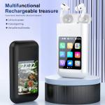 Large Battery In Ear Style Touch Screen Earphone with Multiple Functions and 2.8 TFT Screen Display 8000mAH for sale