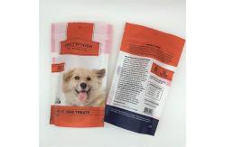China ODM Digital Printed Stand Up Pouches Doypack Recyclable For Dog Snacks supplier
