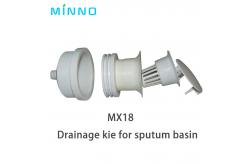 China Dental Unit Spare Part Drainage Kit For Sputum Basin supplier