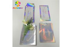 China Self Adhesive Hologram Envelop Bags 8x12 Inch For Phone Case / Clothes Packing supplier