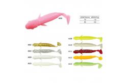 China Custom Plastic Injection Moulds For Soft Baits Biodegradable 4 Inches 6.4g supplier