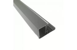 China Silver Anodized Aluminium Door Frame Metal Building Materials High Strength supplier