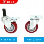 DY77 6 Inch Industrial Iron Swivel Caster Wheels Heavy Duty Running for sale