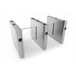 Flow Access Control Turnstile Barrier Gate Fingerprint Face Recognition System With Single Arm