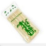 Customized 40cm Barbecue Wooden Sticks , Marshmallow Roasting Bamboo Skewers On Grill for sale