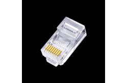 China Unshielded Cat5E Modular Plug UTP 8P8C PT RJ45 Connector supplier