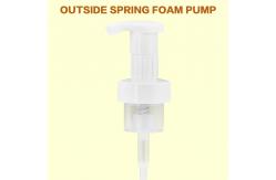 China Non - Spill 0.8CC 40mm Foam Pump For Shampoo Dispensing supplier