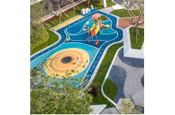 China IAAF  Fadeless EPDM Playground Rubber Safety Tiles Eco-Friendly supplier