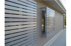 China Window Aluminium Vertical Louvers Shutters Panels Soundproof supplier