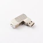 PCBA 2.0 And 3.0 Crystal USB Flash Drive Silver Shiny Fast Speed for sale