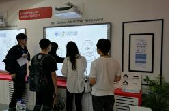China Electronic DTV Optical Interactive Whiteboard 2 Touch Points supplier