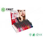 Custom Table Display Box Cosmetic Cardboard PDQ  Counter Display Stand With Holes