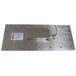 Rugged 102 Keys Panel Mount Keyboard / Laptop Industrial Keyboard In Metal