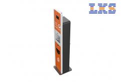 China Vertical Face Recognition Temperature Infrared No Touch Digital Thermometer supplier