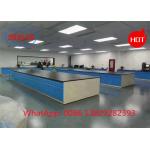Safety Steel Structure Phenolic Resin Chemistry Laboratory Workbench with DTC105 DEG Hinges for sale