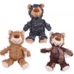25cm Squeaky Stuffed Pet Plush Toy Bear Dog Chew Toys for sale