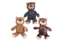 China 25cm Squeaky Stuffed Pet Plush Toy Bear Dog Chew Toys supplier