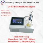SH103 Micro Moisture Analyzer Titration Rate 2.5mg/Min ASTMD 0304 Resolution 0.1ug for sale
