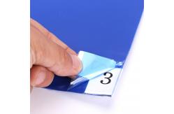 China Decontaminating Cleanroom Floor Door Dust Control Adhesive White Sticky Mat supplier