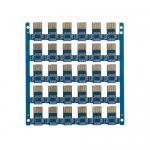 10-Layer Green Solder Mask Fiberglass Reinforced PCB with Impedance Control smd pcb assembly for sale
