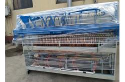China Black Galvanized Iron Wire Automatic Welded Mesh Machine With Plc Touch Screen supplier