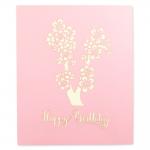 ROHS Cherry Blossom Tree Pop Up Card, Greeting Cards OEM ODM
