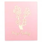 ROHS Cherry Blossom Tree Pop Up Card, Greeting Cards OEM ODM for sale