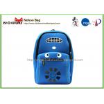 Blue Kid School Backpack Satchels Cartoon Car Cute School Bags For Boys for sale