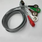 Hp Digitrak XTHolter ECG Cable 5 Leads Snap Type With Leadwires 91cm Length for sale