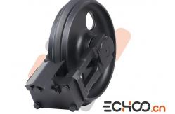 China High Strength PC27R-8 Mini Excavator Front Idler With Hardness Rail Surface supplier