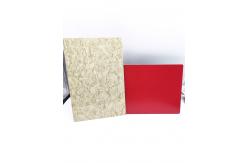 China DHPE Coating Wooden Finish ACP Panel , Fireproof Composite Interior Wall Panels supplier