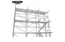 China Outdoor Removable Aluminum Telescopic Scaffold Tower 6m Platform supplier