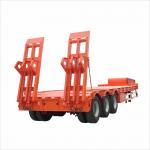 Customizable Steel Multi Axis CIMC Lowbed Semi-Trailer Truck Trailers for sale