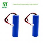 Rechargeable 3.7V 3400mAh Panasonic NCR18650B Lithium Ion Battery Pack For Solar Light for sale