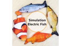China Flippy Dancing Fish Interactive Pets Catnip Cat Toy Moving Fish supplier