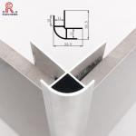 ODM Aluminum Wall Guard , 3m Length Aluminum Tile Corner Trim