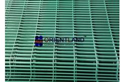 China PVC Coated 358 Security Mesh , Anti Climb Prison Mesh Fencing 8 Gauge supplier
