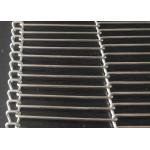Metal Mesh Stainless Steel 316L 4mm Flat Flex Conveyor Belt for sale