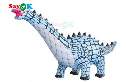 China Giant Attractive Green Inflatable Dinosaur Model Advertising In Party Events supplier