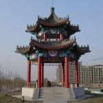 Customized Framed Canopy Gazebo Chinese Style Pavilion Easy Assemble Double Layer for sale