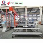 PLC Controlled Adjustable Rotating Speed Rotomolding Machine For Producing Pickleball