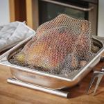 40 Cm Chainmail Baking Mesh Food Cover Stainless Steel for sale