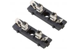 China 6x30 6X32 15A PCB Mount Fuse Holder 125V PBT Fire retardant supplier