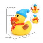 LED Christmas duck, Flashing Santa ducks, Glow in the dark night Luminous duck
