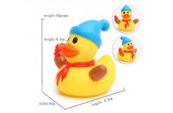China LED Christmas duck, Flashing Santa ducks, Glow in the dark night Luminous duck supplier