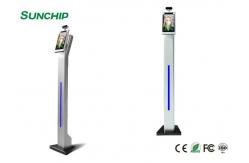 China 8 Touchless Biometrics Face Recognition Infrared Thermometer supplier