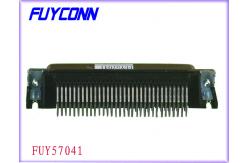 China 64 Pin Centronic PCB Right Angel Female connector Certificated UL supplier