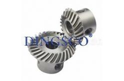 China 21/28 Teeth Small Module Precision Spiral Bevel Gears Arc Bevel Gear supplier