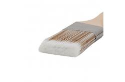 China Smooth And Even Flat Paint Brush , Synthetic Filament Professional Paint Brushes supplier